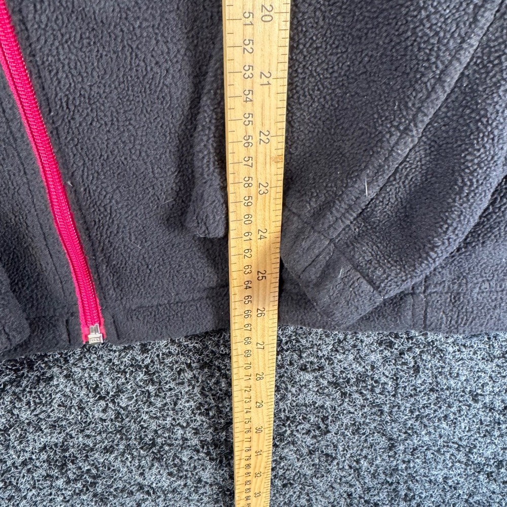 Columbia Fleece Jacket‎ Full Zip black Pink Women's XL Outdoor Activewear - Picture 4 of 6